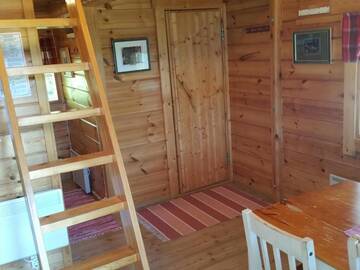 Фото номера Небольшой коттедж с видом на озеро Кемпинги Mansikkaharju Holiday Camp г. Леппявирта 8