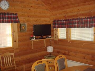 Фото номера Большой коттедж с видом на озеро Кемпинги Mansikkaharju Holiday Camp г. Леппявирта 15
