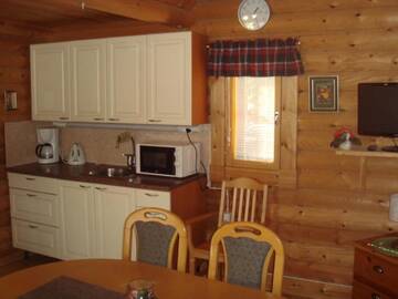 Фото номера Большой коттедж с видом на озеро Кемпинги Mansikkaharju Holiday Camp г. Леппявирта 14