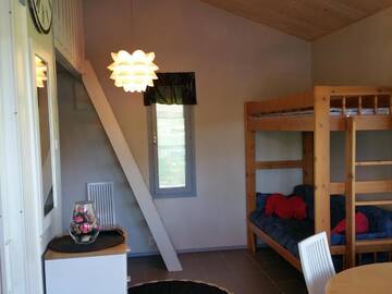 Фото номера Вилла с 1 спальней и сауной Кемпинги Mansikkaharju Holiday Camp г. Леппявирта 15
