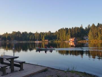 Фото номера Коттедж Laavu Кемпинги Mansikkaharju Holiday Camp г. Леппявирта 12