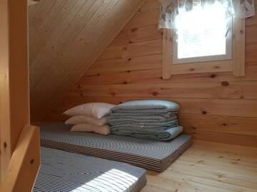 Фото номера Коттедж с видом на озеро Кемпинги Mansikkaharju Holiday Camp г. Леппявирта 5
