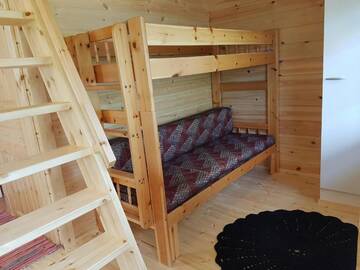Фото номера Коттедж с видом на озеро Кемпинги Mansikkaharju Holiday Camp г. Леппявирта 9