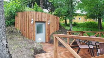 Фото номера Подземное шале Кемпинги Mansikkaharju Holiday Camp г. Леппявирта 7