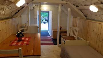 Фото номера Подземное шале Кемпинги Mansikkaharju Holiday Camp г. Леппявирта 4