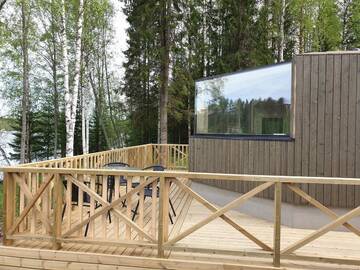 Фото номера Коттедж Iglu с видом на озеро Кемпинги Mansikkaharju Holiday Camp г. Леппявирта 9