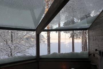 Фото номера Коттедж Iglu с видом на озеро Кемпинги Mansikkaharju Holiday Camp г. Леппявирта 14
